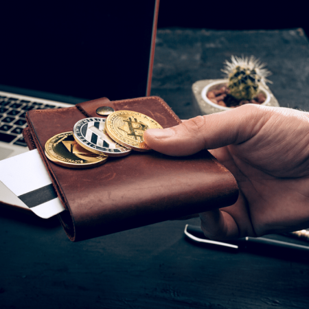 golden-bitcoin-mail-hands